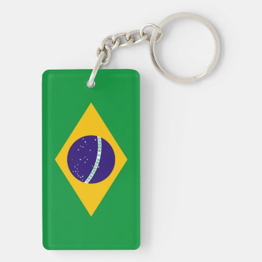 ブラジル国旗 キーホルダー (裏面)