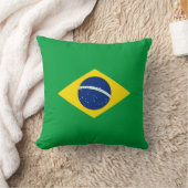 ブラジル国旗 クッション (ブランケット)