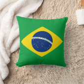 ブラジル国旗 クッション (ブランケット)
