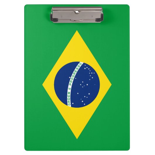 ブラジル国旗 クリップボード (正面)