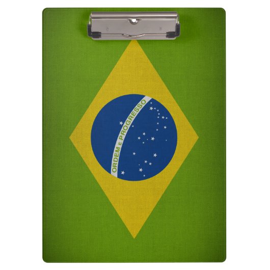 ブラジル国旗 クリップボード (正面)