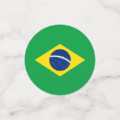 ブラジル国旗 コンフェッティ (スモール正面)