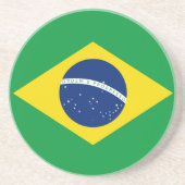 ブラジル国旗 コースター (正面)