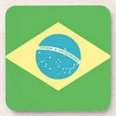 ブラジル国旗 コースター (正面)