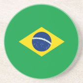 ブラジル国旗 コースター (正面)