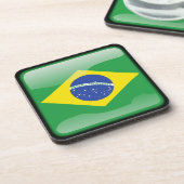 ブラジル国旗 コースター (左側)
