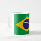ブラジル国旗 コーヒーマグカップ (正面左)