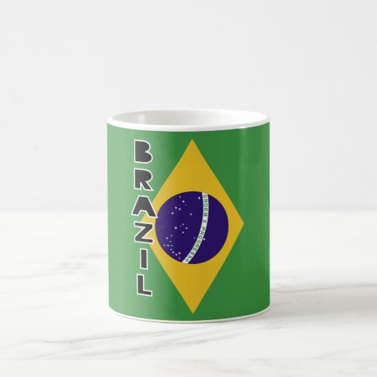 ブラジル国旗 コーヒーマグカップ (中央)