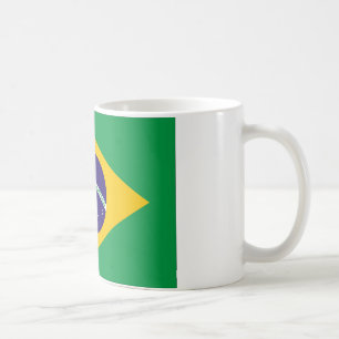ブラジル国旗 コーヒーマグカップ
