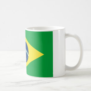 ブラジル国旗 コーヒーマグカップ
