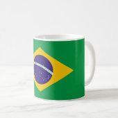 ブラジル国旗 コーヒーマグカップ (正面右)