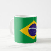 ブラジル国旗 コーヒーマグカップ (正面左)