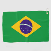 ブラジル国旗 ゴルフタオル (横)