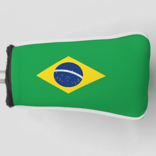 ブラジル国旗 ゴルフヘッドカバー (正面)