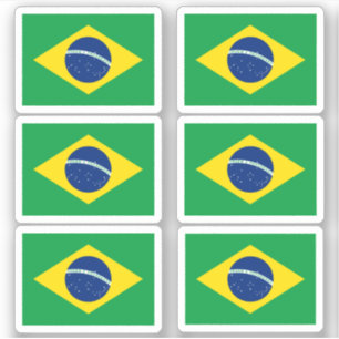 ブラジル国旗 シール
