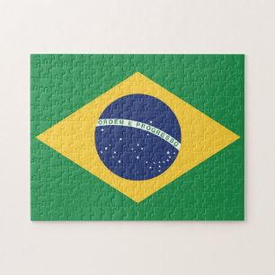 ブラジル国旗 ジグソーパズル