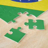 ブラジル国旗 ジグソーパズル (側面)