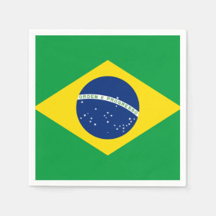 ブラジル国旗 スタンダードカクテルナプキン