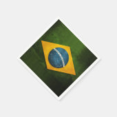 ブラジル国旗 スタンダードカクテルナプキン (角)