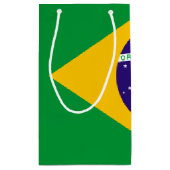 ブラジル国旗 スモールペーパーバッグ (裏面)