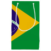 ブラジル国旗 スモールペーパーバッグ (正面)