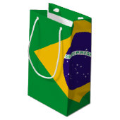 ブラジル国旗 スモールペーパーバッグ (裏面アングル)