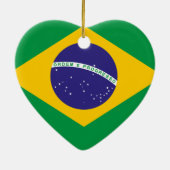 ブラジル国旗 セラミックオーナメント (裏面)