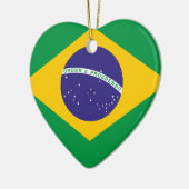 ブラジル国旗 セラミックオーナメント (左)