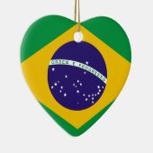 ブラジル国旗 セラミックオーナメント (右)