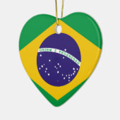 ブラジル国旗 セラミックオーナメント (左)