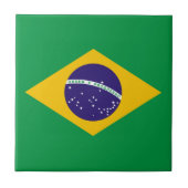 ブラジル国旗 タイル (正面)