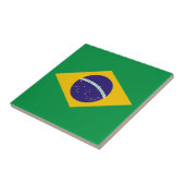 ブラジル国旗 タイル (側面)