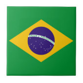 ブラジル国旗 タイル (正面)