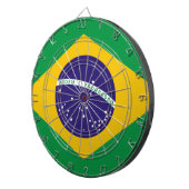 ブラジル国旗 ダーツボード (正面右)