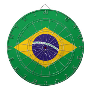 ブラジル国旗 ダーツボード