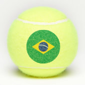 ブラジル国旗 テニスボール (裏面)