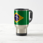 ブラジル国旗 トラベルマグ (正面右)