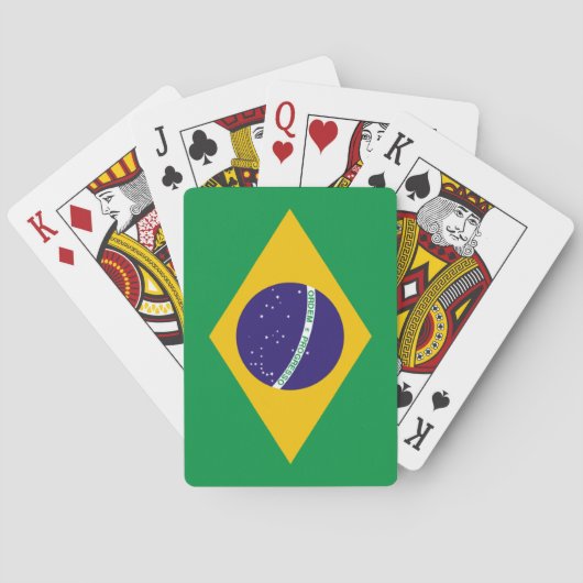 ブラジル国旗 トランプ (裏面)