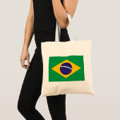 ブラジル国旗 トートバッグ (正面(商品))