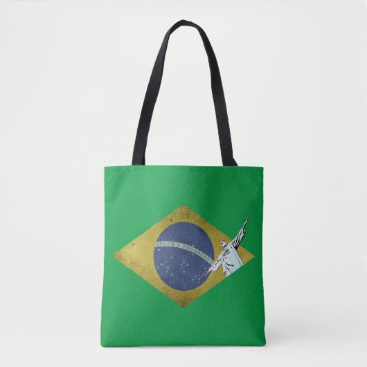 ブラジル国旗 トートバッグ (正面)