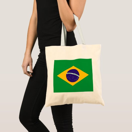 ブラジル国旗 トートバッグ (正面(商品))