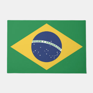 ブラジル国旗 ドアマット