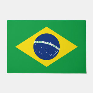 ブラジル国旗 ドアマット