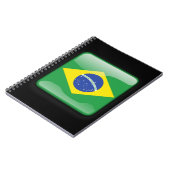 ブラジル国旗 ノートブック (左側)