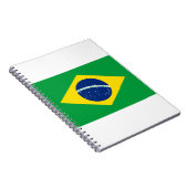 ブラジル国旗 ノートブック (右側)