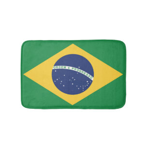 ブラジル国旗 バスマット