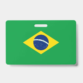 ブラジル国旗 バッジ