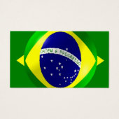 ブラジル国旗 ビジネスカード (正面)