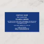 ブラジル国旗、ブラジル国旗 名刺 (裏面)