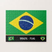 ブラジル国旗・ブラジル国/ブラジル ジグソーパズル (横)